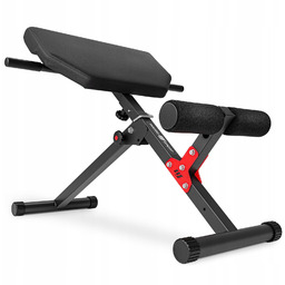 Ławka rzymska do treningu pleców i brzucha MH-L116