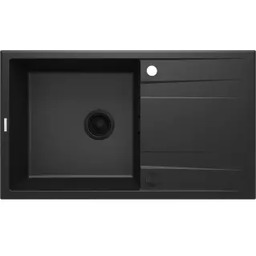 Deante ERIDAN ZQE G113 Granitowy Grafitowy/Metalik Zlewozmywak prostokątny