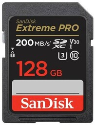 SANDISK SDXC 128GB Extreme Pro 200/100MB/s Karta pamięci