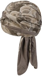 Turban Beatrice Nature by Christine Headwear, beżowy, One