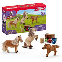 schleich HORSE CLUB Mini rodzina Shetty 41432 8