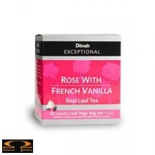 Herbata Dilmah Rose with French Vanilla - waniliowa
