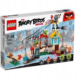 Lego Angry Birds 75824 Demolka w Pig City