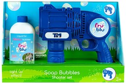 TM TOYS, fru blu shooter + płyn 0,4l