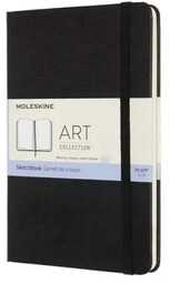 Szkicownik 11,5x18 tw. czarny MOLESKINE