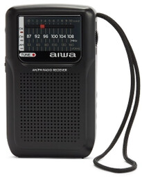 Aiwa RS-33 Radio FM Czarny Radioodbiornik