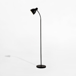 Lampa podłogowa minimalistyczna BOSCA F4102-BK - Zuma Line