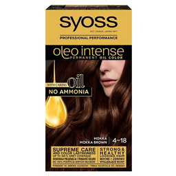 Syoss, Oleo Intense, farba do włosów, 4-18 Mokka