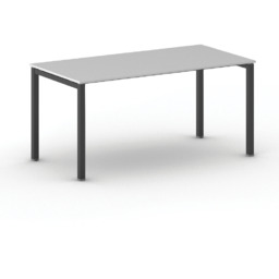 Stół konferencyjny do biura SQUARE, 160x80 cm, czarna