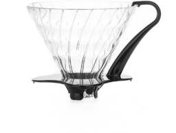 Szklany Drip Hario V60-03 - Czarny