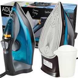 Żelazko Parowe 3000W AD5032 – 5 Funkcji, Ceramiczna