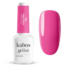 Kabos Gelike Lakier hybrydowy różowy cukierkowy do paznokci