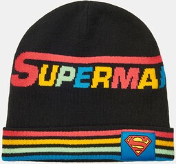 Sinsay - Czapka beanie Superman - Wielobarwny