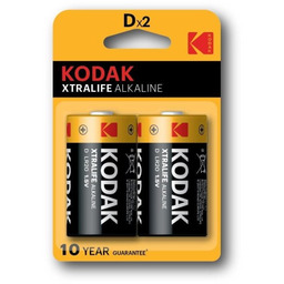 KODAK BATERIE ALKALICZNE XTRALIFE ALK.LR20 "D" BLISTER [KPL=2SZT]