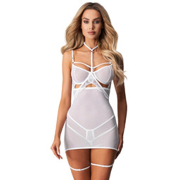 Biała koszulka z paskami