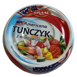 Graal Sałatka Americana Tuńczyk z warzywami 280g