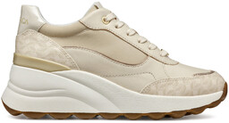 Sneakersy Geox D45WAA 08504 C1122 Écru