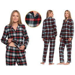 Moraj Piżama damska STEFANIA: zielony/czerwony/biały