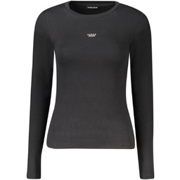 GUESS JEANS DAMSKA KOSZULKA Z DŁUGIM RĘKAWEM CZARNA