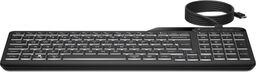 Klawiatura HP 400 Backlit Wired Keyboard przewodowa czarna