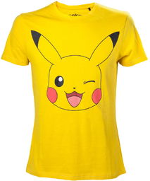 T-shirt Pikachu Winking damska