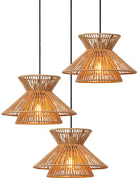Kaskadowa lampa zwis TASMAN 10420/03/72 Lucide eco beżowa