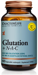 Doctor Life Glutation + N-A-C, 60 kapsułek