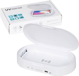 Delta lampa UV-C sterylizator telefonów wireless charge aroma