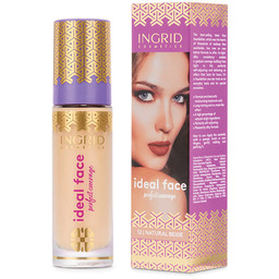 Ingrid, Ideal Face, podkład do twarzy 12 naturalny