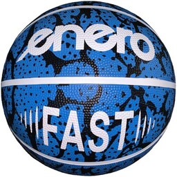 ENERO Piłka koszykowa Fast Niebieski (rozmiar 7)