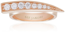 Biżuteria SIF JAKOBS R1010-CZ-RG56. Pierścionek, Kolor różowy. Kobieta.