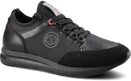 Czarne Sneakersy Cross Jeans Damskie Sportowe Buty