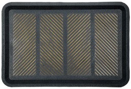 Multi Decor Wycieraczka MULTI-DECOR Scraper Czarno-złoty 40 x