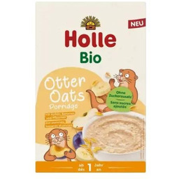 HOLLE BIO Otter Oats Kaszka z jabłkiem, bananem