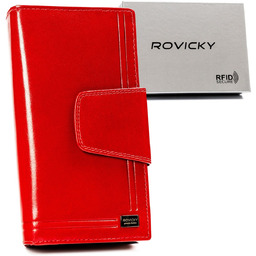 Portfel damski XXL ze skóry naturalnej na prezent