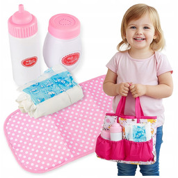 Torba Z Akcesoriami Dla Lalki Bobasa Zestaw Mata