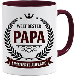 Welt Bester Papa filiżanka z napisem "Papa Vertertag