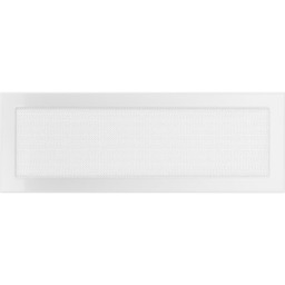 Kratka Kominkowa Wentylacyjna 17x49 Biała kominka metalowa