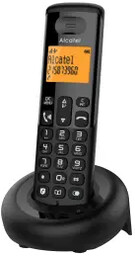 ALCATEL E260 Czarny Telefon bezprzewodowy