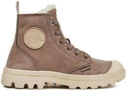 Trapery Palladium Pampa Hi Zip Wl 95982-212-M Brązowy