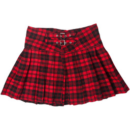 spódniczka AMENOMEN - GOTHIC TARTAN-XL