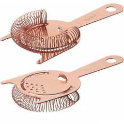 Sitko barmańskie filtr do shakera Hawthorne 160x75mm miedziany