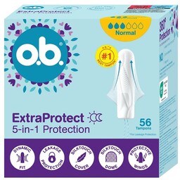 O.B. ExtraProtect Normal tampony 56szt.
