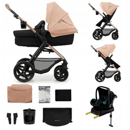 Kinderkraft Wózek Wielofunkcyjny 4w1 Moov 2 Fotelik Baza