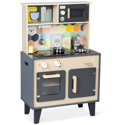 Janod Mozaika Duża Drewniana Kuchnia z Dźwiękiem