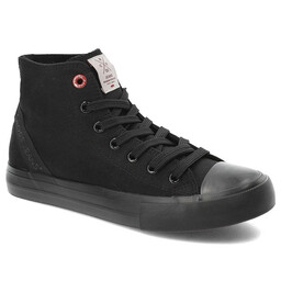 Cross Jeans Czarne Trampki Damskie Wygodne Obuwie