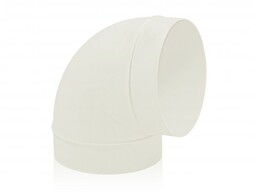 Kolano wentylacyjne 90 plastikowe 125mm (11161371B)