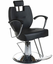 Fotel barberski HEKTOR BH-3208 Czarny