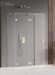 NEW TRENDY EXK-2094 KABINA AVEXA GOLD SHINE PROSTOKąTNA