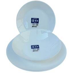 Serwis Obiadowy Zelie 18el 6 osób Zestaw Talerzy